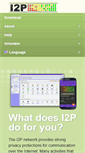 Mobile Screenshot of geti2p.net